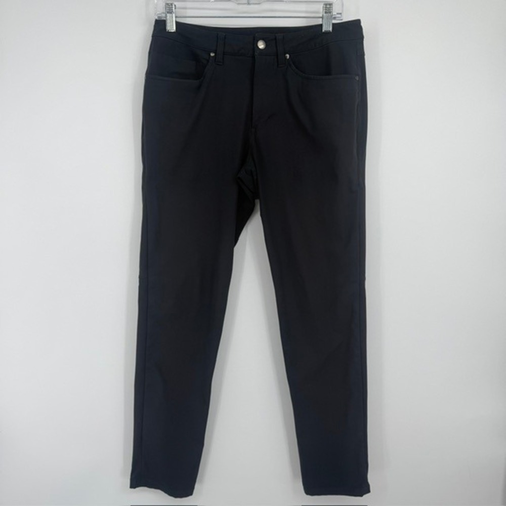 Lululemon ABC Pant Slim Warpstreme Black Men's 30x31 5-Pocket Pants